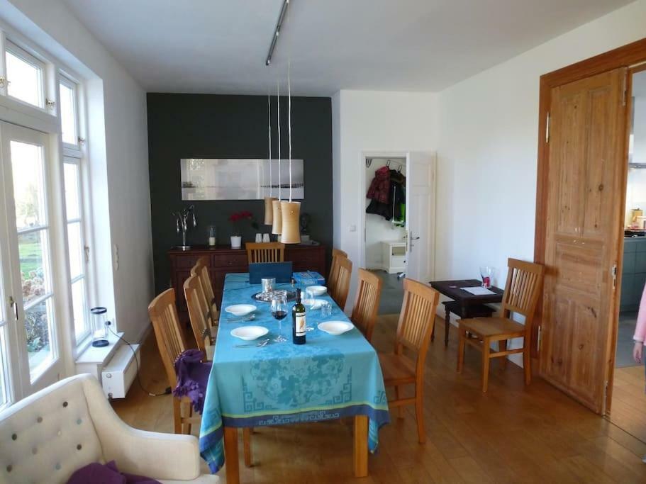 Traumhaftes Luxus-Ferienhaus Warnkenhagen  Luaran gambar